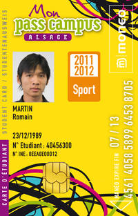 Carte d'étudiant